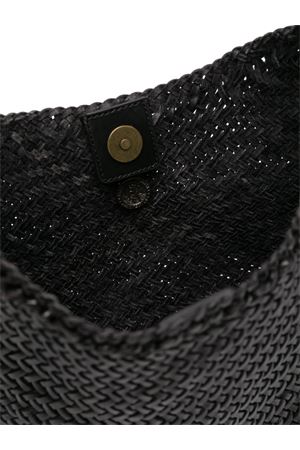 Black Luna Mezza shoulder bag DRAGON DIFFUSION | 8021DGS6MATBLACK